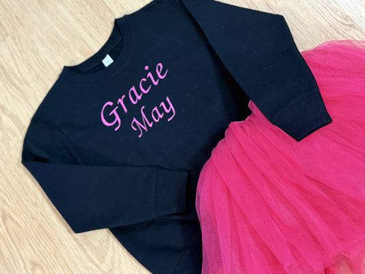 Youth Personalized name sweatshirt